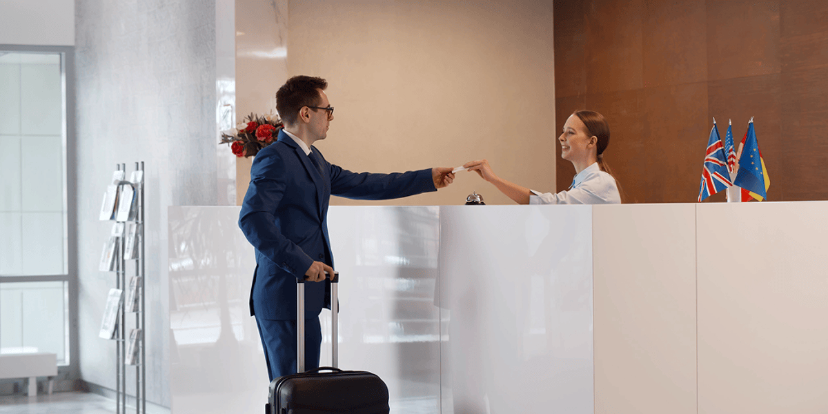 Skjermer for hotell og restaurant