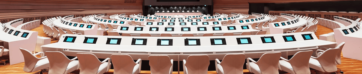 Skjermer for møte- og konferanserom