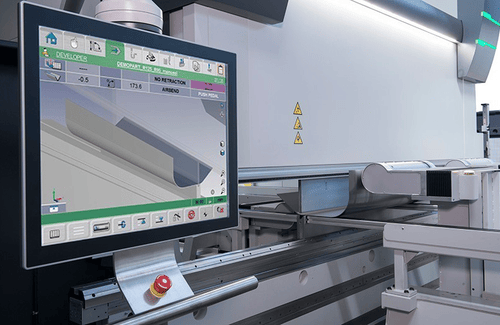 Skjermer designet for industriell bruk