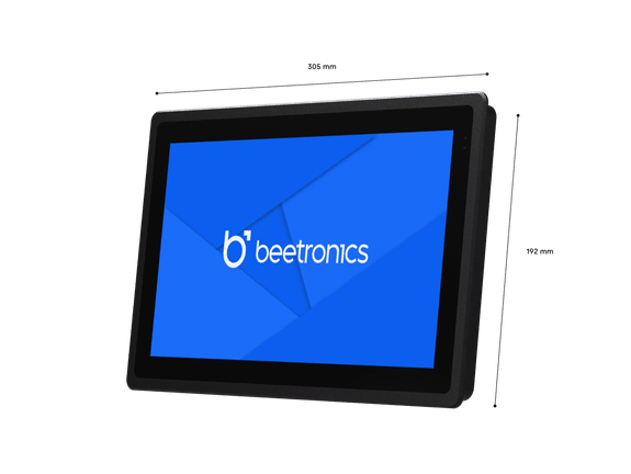 12 Tommers Touchskjerm Metall (Høy Lysstyrke)