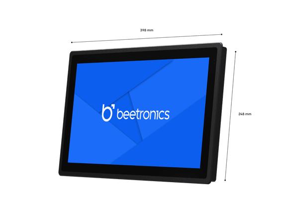 15 Tommers Touchskjerm Metall (Høy Lysstyrke)