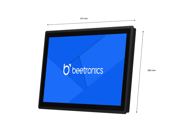 17 Tommers Touchskjerm Metall (Høy Lysstyrke)